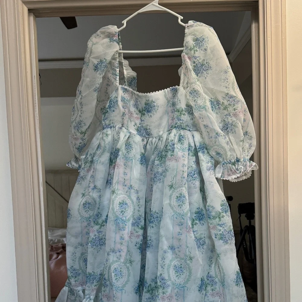 Selkie La Belle French Puff Dress, XS - Picture 2 of 4